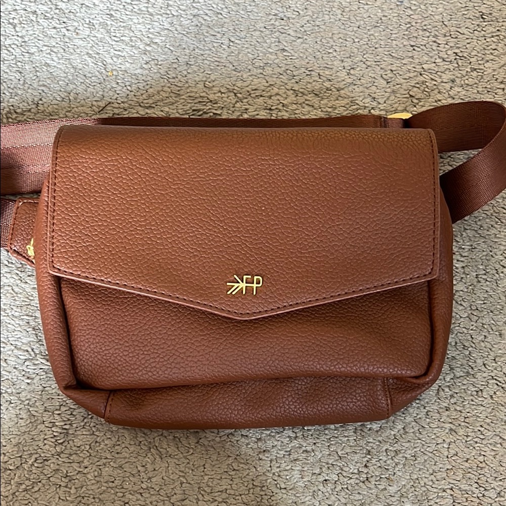 NWOT!!! Freshly Picked Brown Leather Crossbody Bag